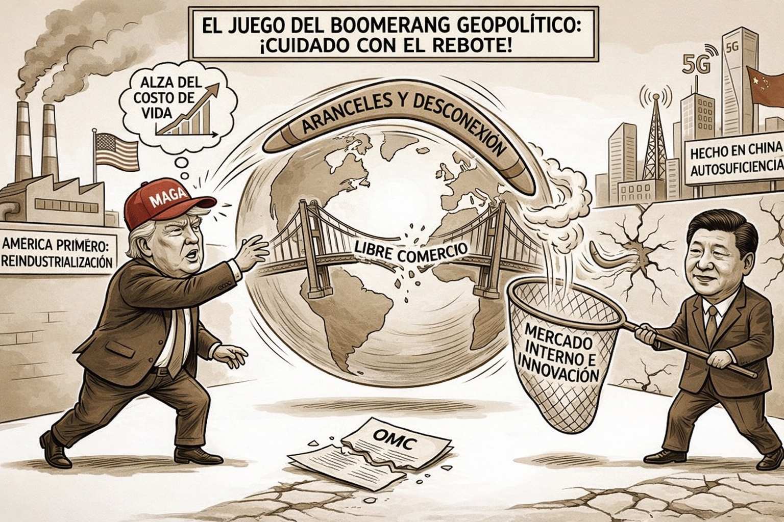 El Búmeran Globalista: Del Consenso de Washington al Gran Desacople